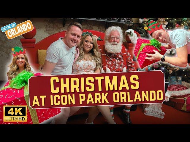 Meeting SANTA at Icon Park This Christmas | & SO MUCH MORE!