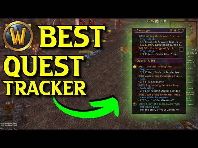 Kaliels Tracker BEST Quest Tracker WoW Addon