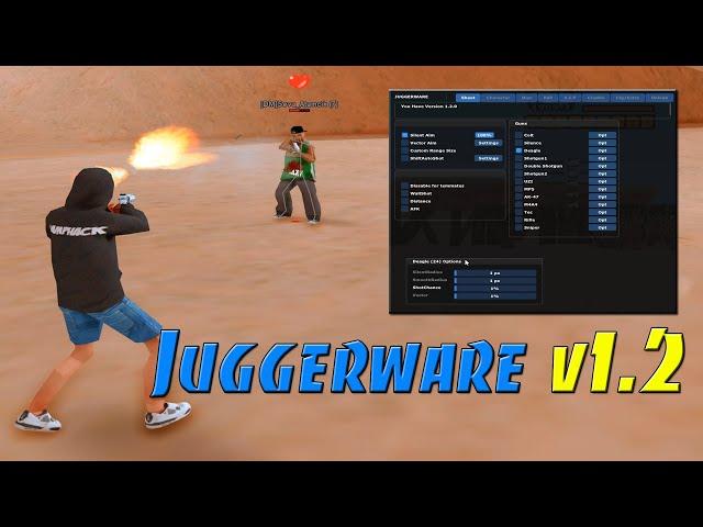 JUGGERWARE v1.2 - ЛЮТЫЙ МУЛЬТИ-ЧИТ / AIM / SILENT AIM / AUTO+C / ВЫГРУЗКА ЧИТА ИЗ ИГРЫ / GTA SAMP