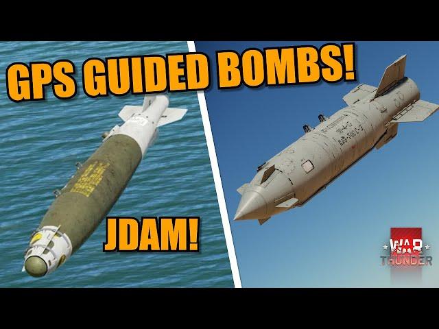 War Thunder DEV - GPS GUIDED BOMBS! JDAM & KAB-500S! How do they work? How to use it?