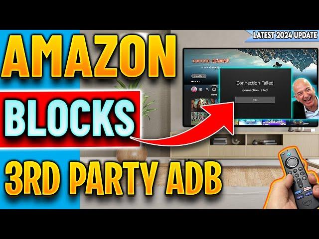 NEW AMAZON UPDATE - ADB BLOCKED !