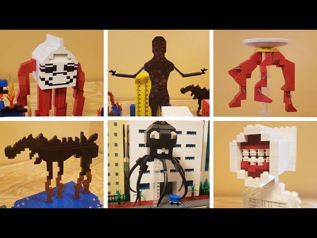 All LEGO TREVOR HENDERSON Giants! | Trevor Henderson’s Corrupted LEGO City!