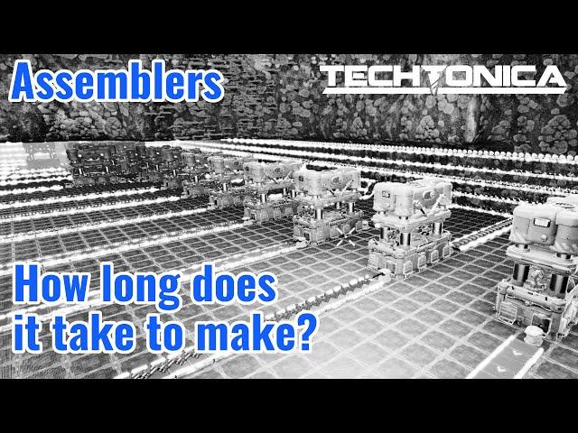 Level 1 Assembler Speeds - Techtonica