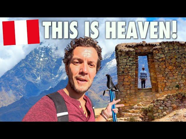 THIS IS WHY YOU TRAVEL PERU!  OLLANTAYTAMBO