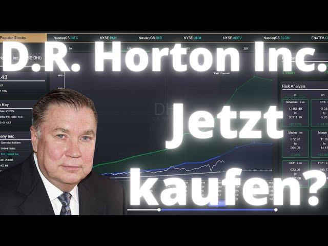 Aktienanalyse D.R. Horton - Über 40% Rendite vorhergesagt - TopGraphs Fundamentale Aktienanalyse