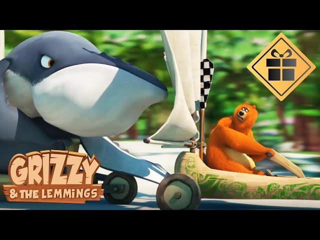  Compilation: Top Sport Competition  Grizzy & the Lemmings / 15 min Cartoon