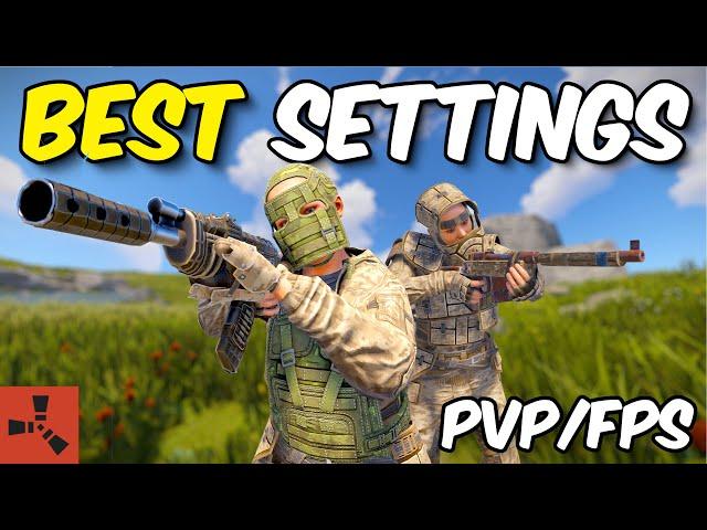 The BEST SETTINGS in RUST for PVP/FPS in 2024 – COMPLETE GUIDE + Settings, Commands + More