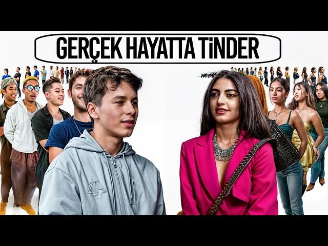 20 KADIN VS. 20 ERKEK | GERÇEK HAYATTA TİNDER #2 (SPEED DATE)