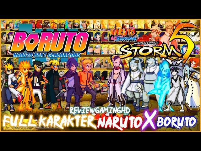 Naruto Storm 5 Boruto Next Generation Mugen Android | Full 160 Karakter