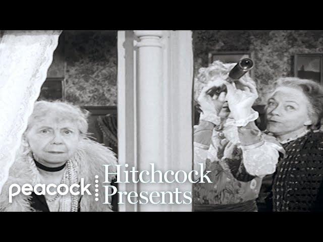 Elderly Women Want Handsome Detective's Attention - "Bull In A China Shop" | Hitchcock Presents