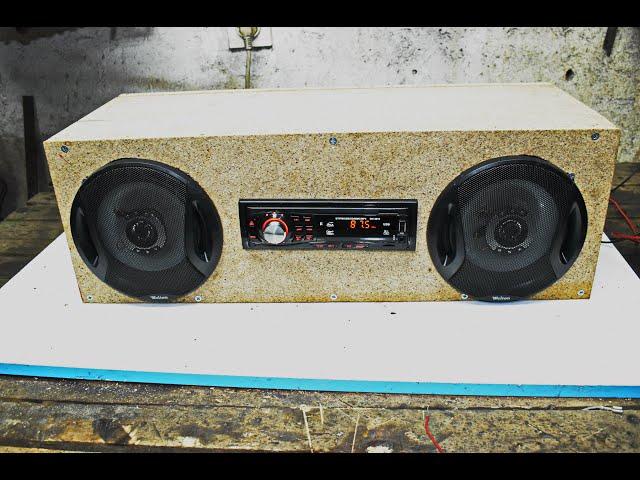 DIY Bluetooth BoomBOX AUDIO/ FM Radio/MP3 Player