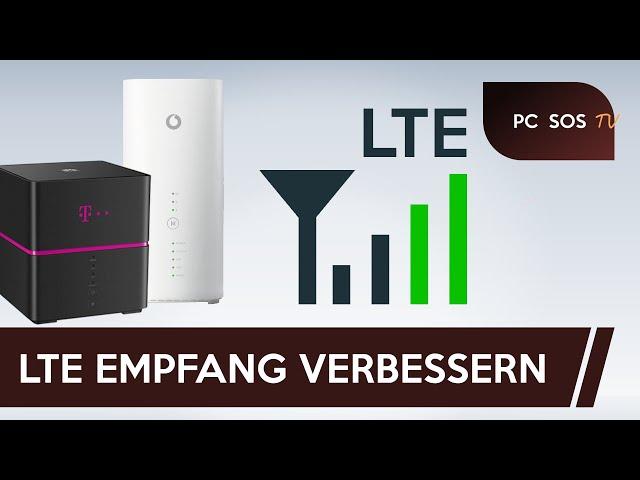 LTE Empfang verbessern - PC SOS TV