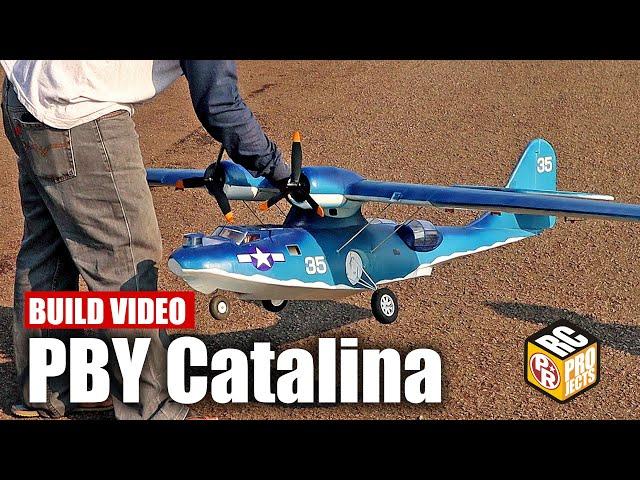 From scratch to soaring: Watch me build a PBY Catalina RC plane!