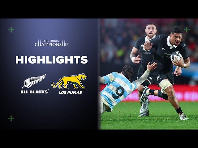 HIGHLIGHTS | All Blacks v Argentina | Auckland, 2024