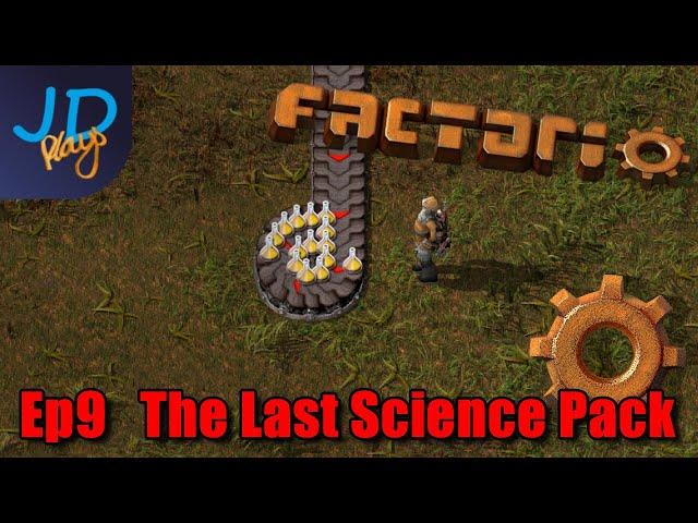 Ep9 The Last Science Pack ️ Factorio Rocket Rush ️ Gameplay, Lets Play