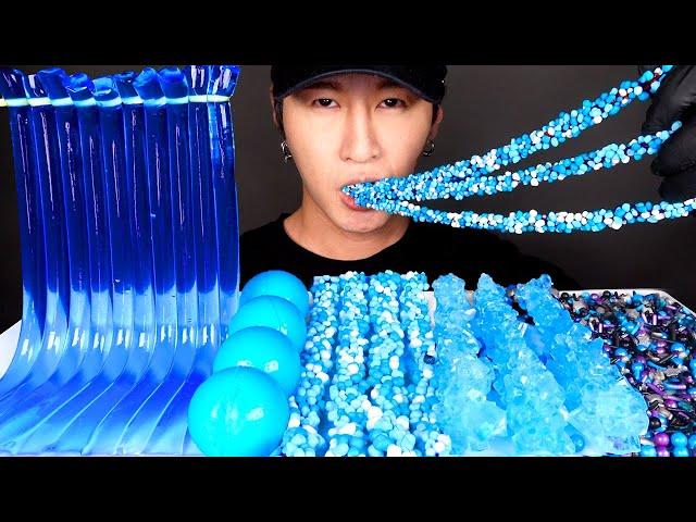 ASMR GALAXY CANDY & PLANET GUMMY & NERD ROPE & JELLY NOODLES & GALAXY ROCKS (No Talking)