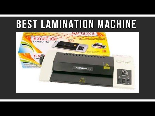 Excelam laminator | A3 lamination machine