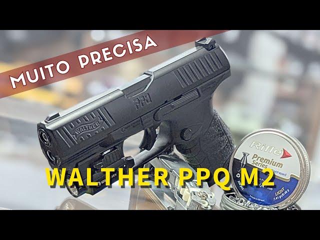 Pistola Walther PPQ M2 Chumbinho 4,5mm Blowback Co2