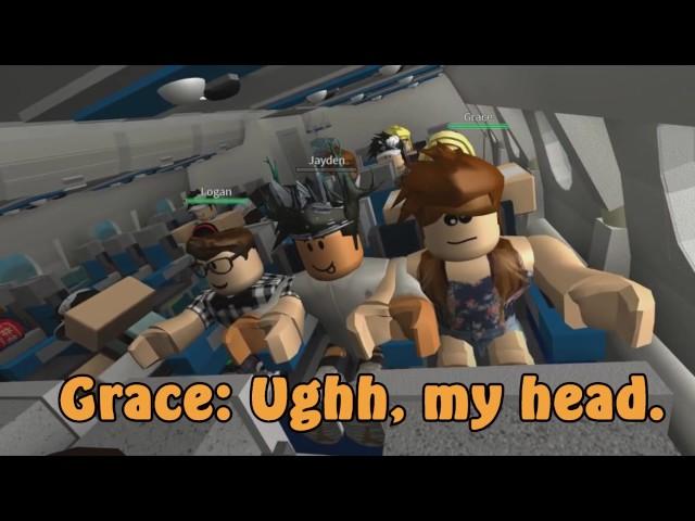 Plane Crash ROBLOX Film ! Фильм крушение Самолёта  В Роблоксе