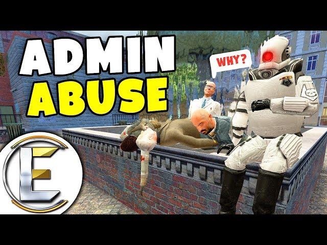 Admin Abuse Hiding In People's Bases - Gmod DarkRP Life (Badmin On Duty)