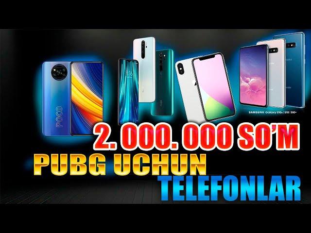 2024 YILDA PUBG MOBILE UCHUN YAXSHI TELEFONLAR