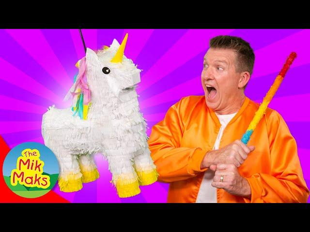 Piñata | Birthday Party Kids Songs | The Mik Maks