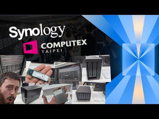 Synology @ Computex 2025 - DS225+  DS425+, PAS7700, More Drives, DVA7700 and More
