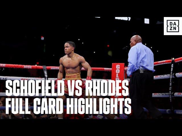 FULL CARD HIGHLIGHTS | Floyd Schofield vs. Haskell Rhodes