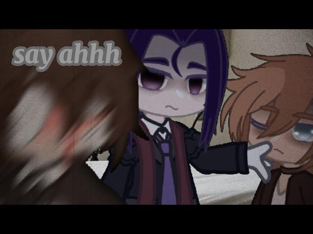 say ahhh || soukoku edit || dazai x chuuya || bungou stray dogs x gacha club || bsd || shin soukoku