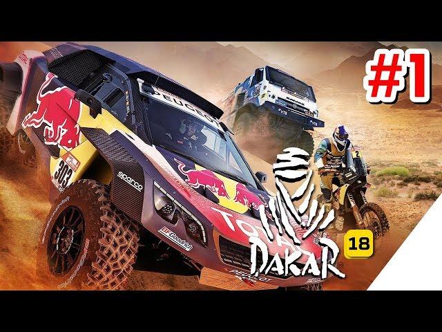 DAKAR 18 [PS4] Let's Play #1 Liszy, die Rallyefahrerin ?! [German/Deutsch]