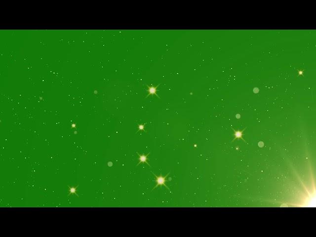 Golden Particles Green Screen Video Effects | Golden Stars Green Screen Video @satishdesigngraphy