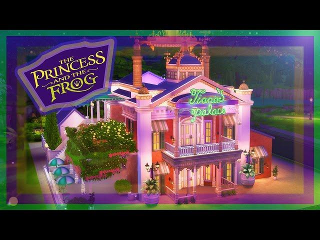 THE SIMS 4 l PRINCESS TIANA'S PALACE Speed Build