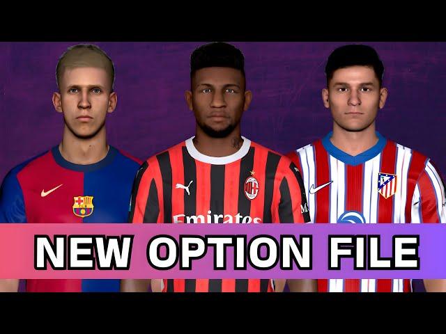 PES 2017 | Last Option File 2024 For RZ-Patch - Summer Transfers (August 2024)