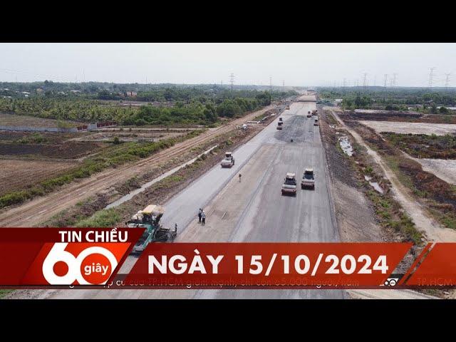 60 Giây Chiều - Ngày 15/10/2024 | HTV Tin tức