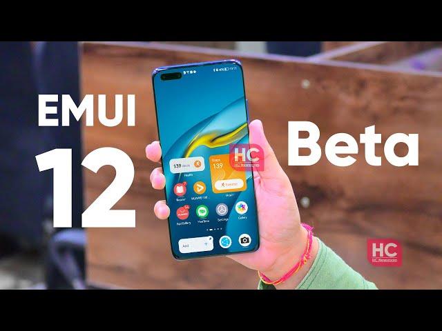 EMUI 12 first beta 