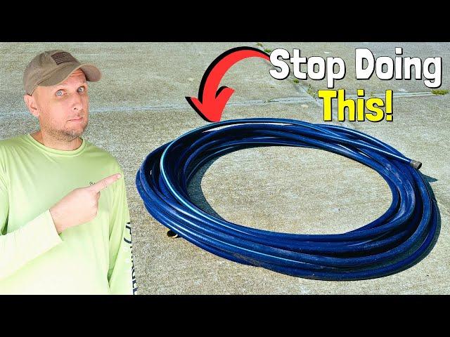 Wrap Hoses Like a Pro! Never Get Tangles or Knots Again