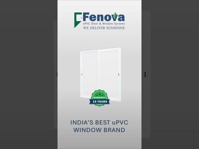 The first step to a perfect home - Step into 2025 with Fenova uPVC Windows and Doors #homerenovation