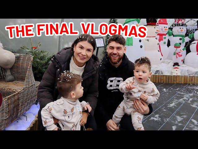 Visiting Santa for the first time and a special evening! THE FINAL VLOGMAS