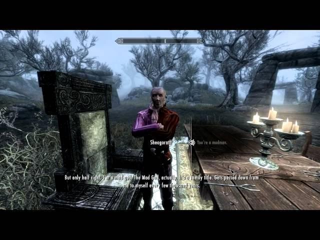 Skyrim Walkthrough - The Mind of Madness