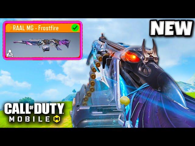 *NEW* LEGENDARY RAAL MG - FROSTFIRE  (COD MOBILE)