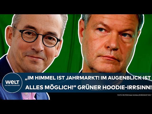 GRÜNEN-WAHLKAMPF: Fast 90 Euro für "Team Robert"-Hoodie! Kritik an Politik für Besserverdiener