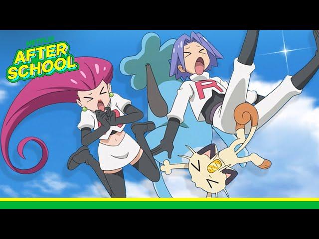 Team Rocket Blasting Off Again Mashup  Pokémon Master Journeys | Netflix After School