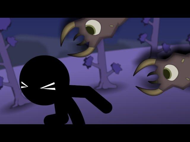 Stickman vs Eater of Worlds - Terraria Animation