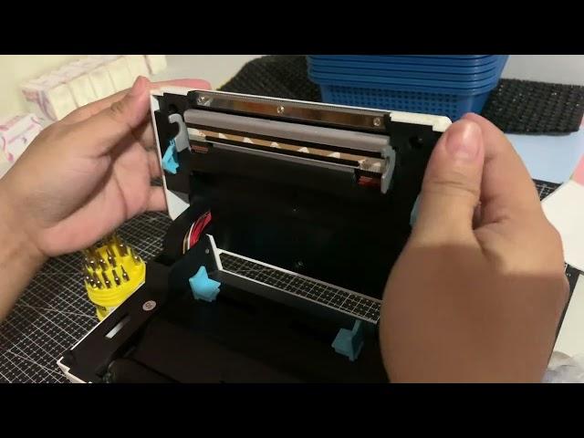 PAANO AYUSIN ANG GASGAS NA PRINT NG THERMAL PRINTER | CHANGING PRINTER HEAD | ZJIANG ZJ9200