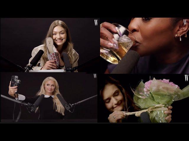 W Magazine celeb ASMR (NO TALKING) part 2