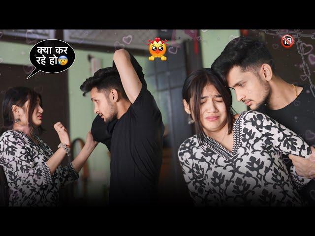 DRINKING PRANK ON RUHI || GONE ROMANTIC  || Harshit PrankTv