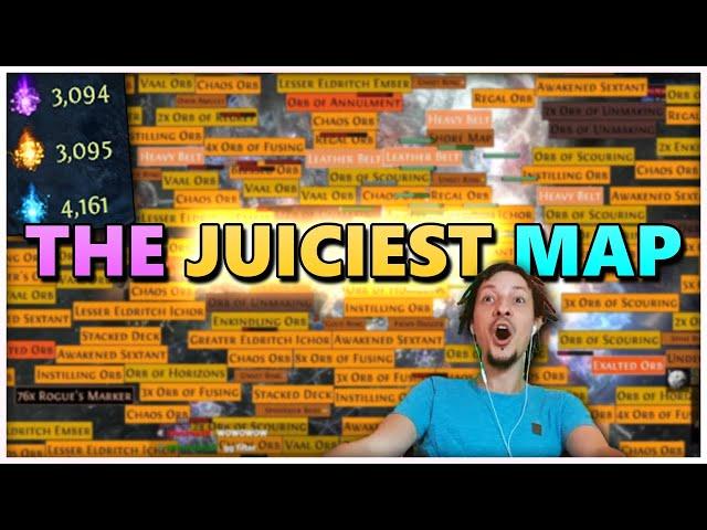 [PoE] Affliction is insane - we ran our juiciest map ever - Stream Highlights #792