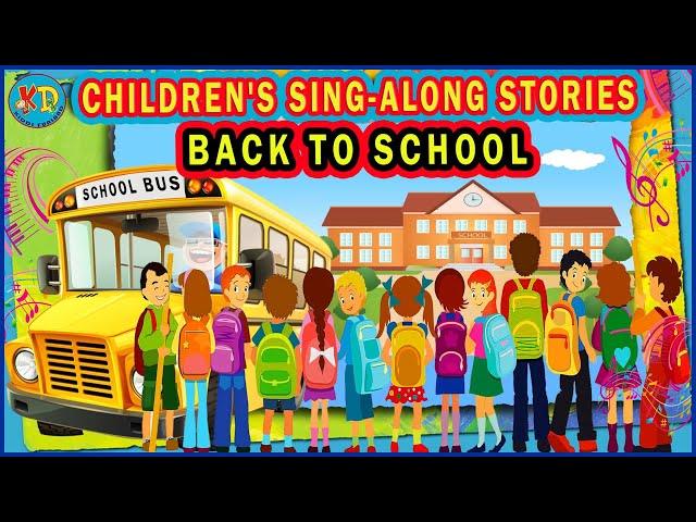 Back to School l Short English songs for kids l Story Songs l Children songs