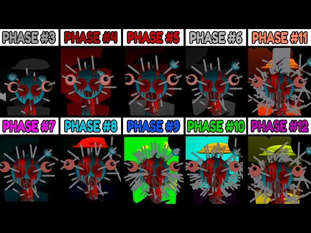 Incredibox - Sprunki Mix All Phases Definitive: Phase 3-12 - NEW UPDATE | Horror Versions!