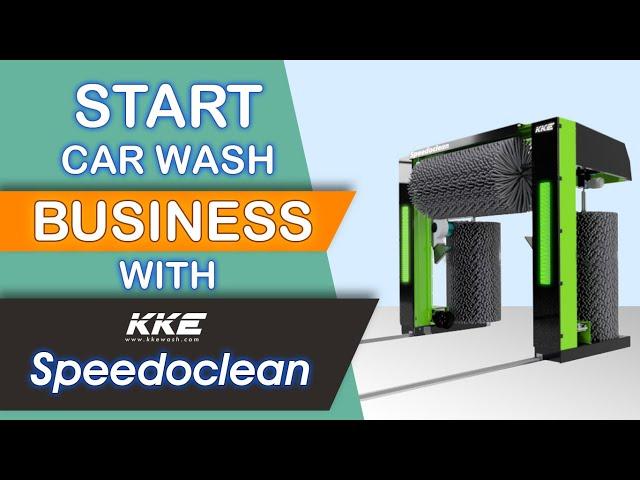 Start Car Wash Business with KKE SpeedoClean